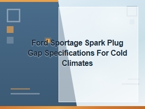 Cold Climate Spark Plug Gaps and Alternatives