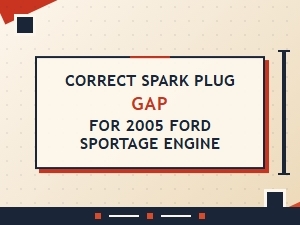 Setting the Correct Spark Plug Gap on a Ford Sportage Engine